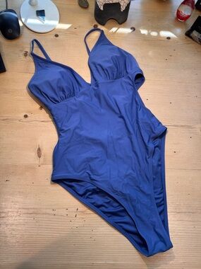 Shein One-Piece Swimsuit - Blue XL / 10